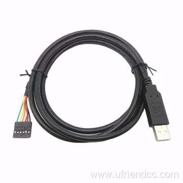 FTDI RS232 USB-A male TTL to PVC cable